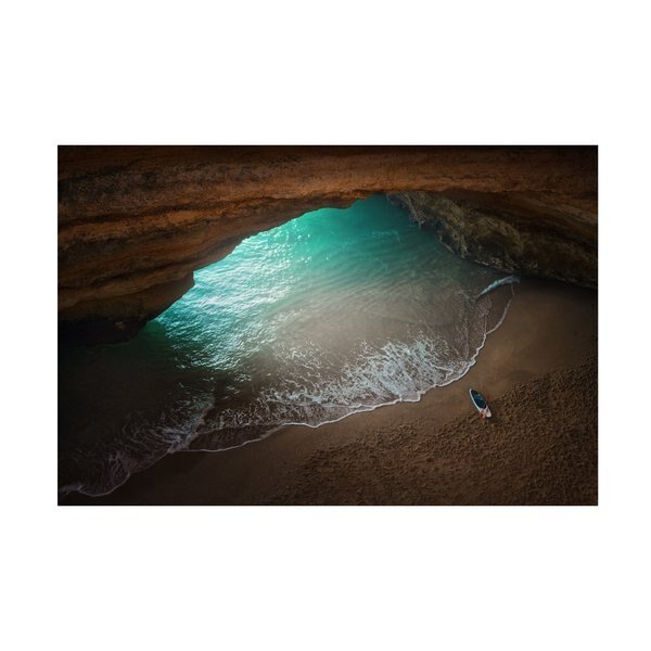 Jose Parejo 'The Secret Cave' Canvas Art, 30x47, Trademark Fine Art, Mfr#: 1X13898-C3047GG